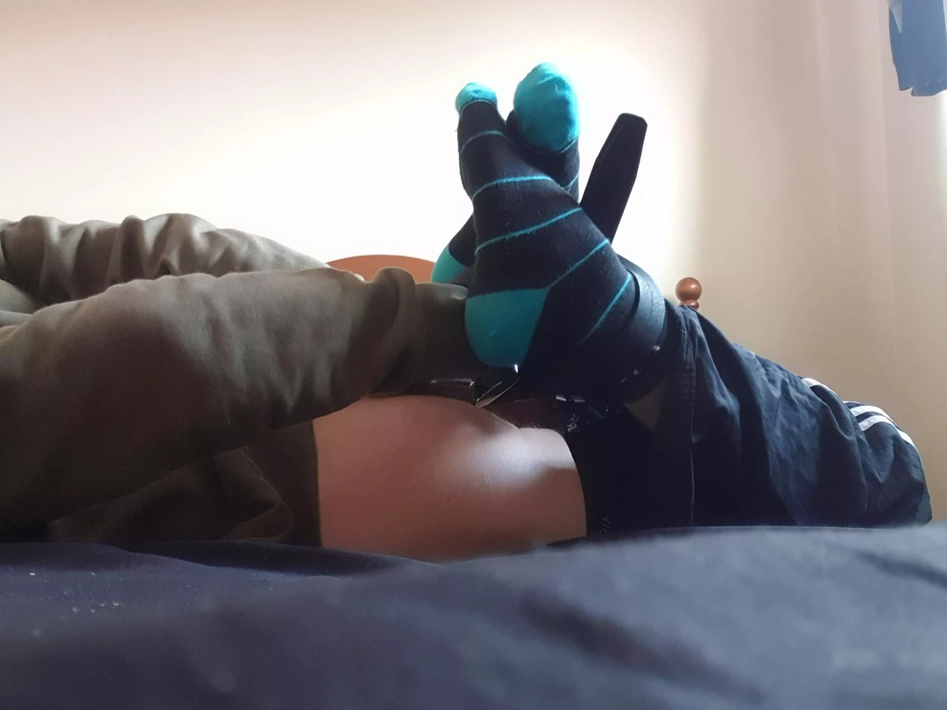 Ticklish attitude readjustment?