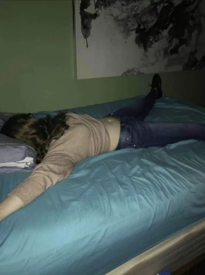 Tie me up and tickle my belly and belly button?