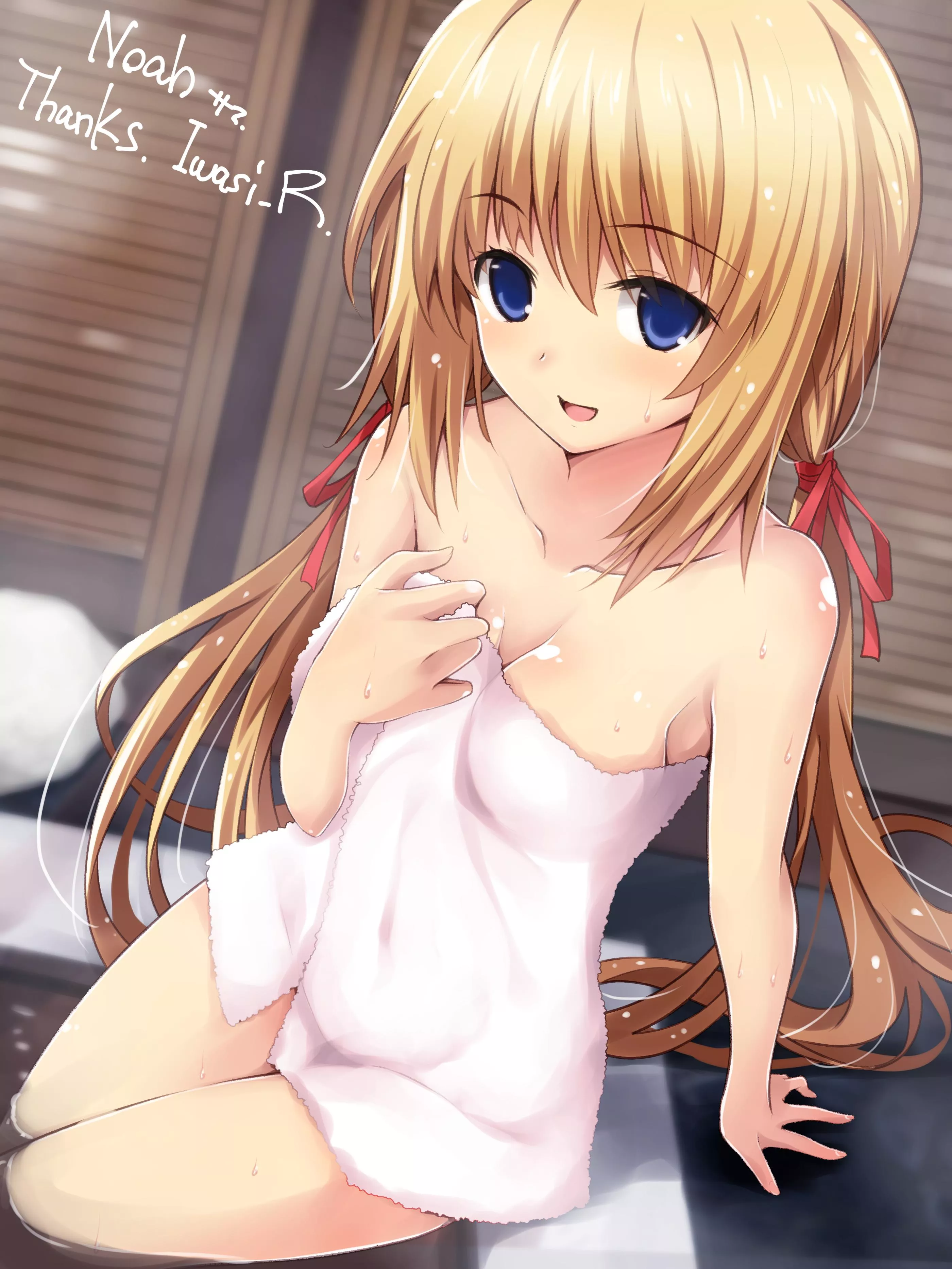 Tiffany at the Hot Springs~ Art by @iwasi_R