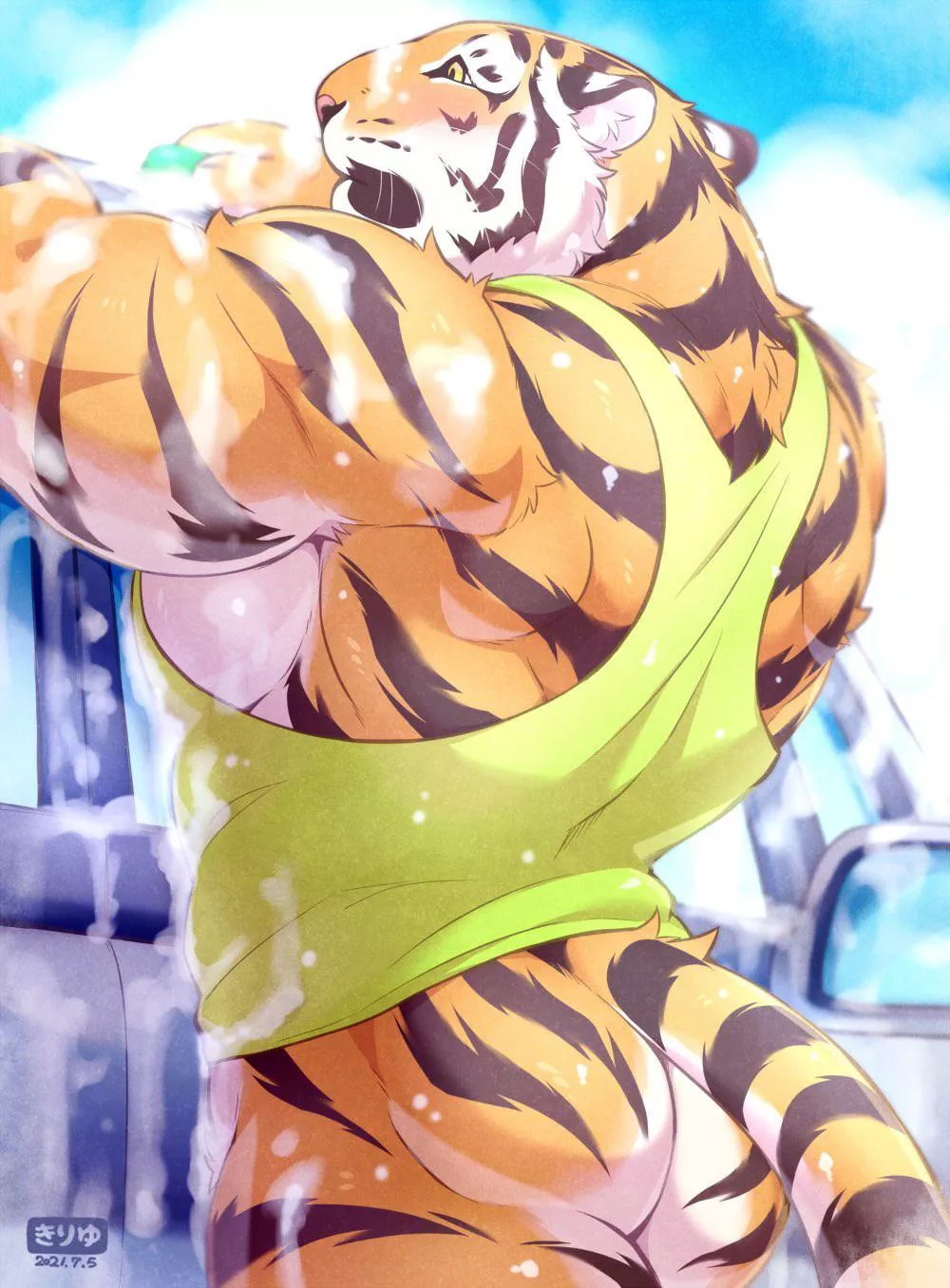 Tiger Cake (giraffe)