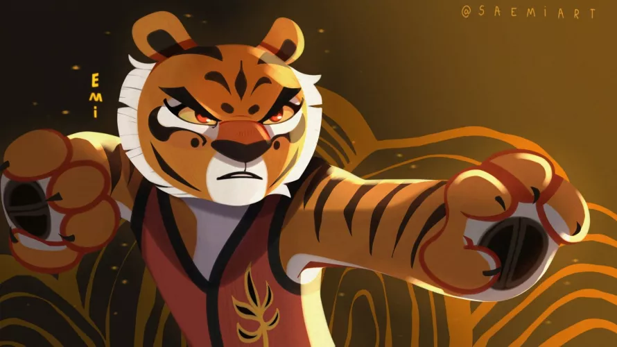 tigress redraw 🐯 by me ✨