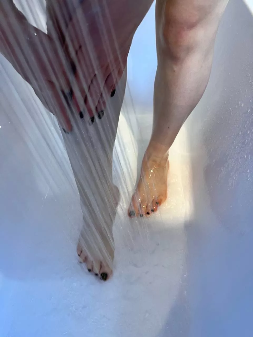 Time for a nice and warm shower.