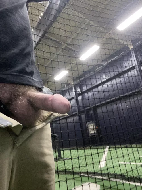 Time for batting practice. Iβve got the bat and balls.