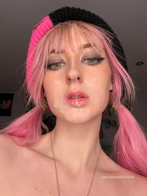 time to lick it clean :3