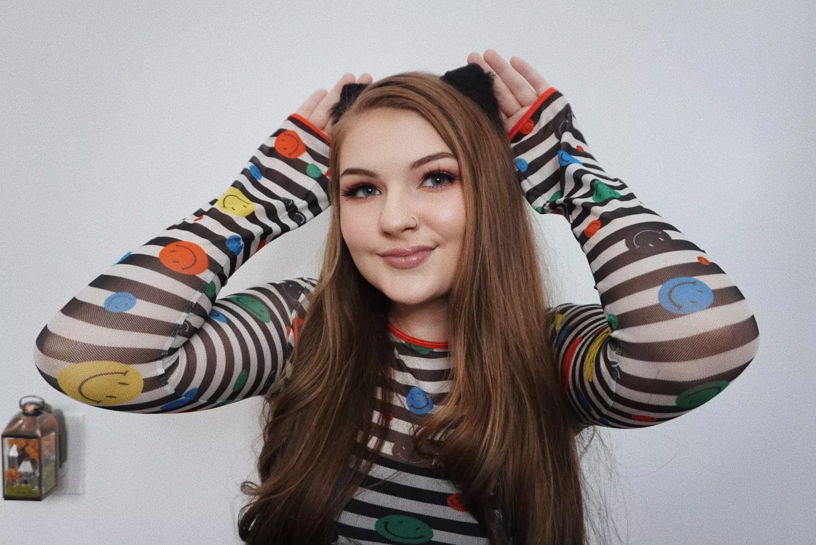 tiny ears on a tiny kitten