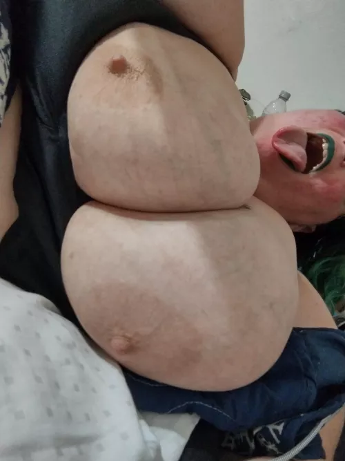 Titties and tongue