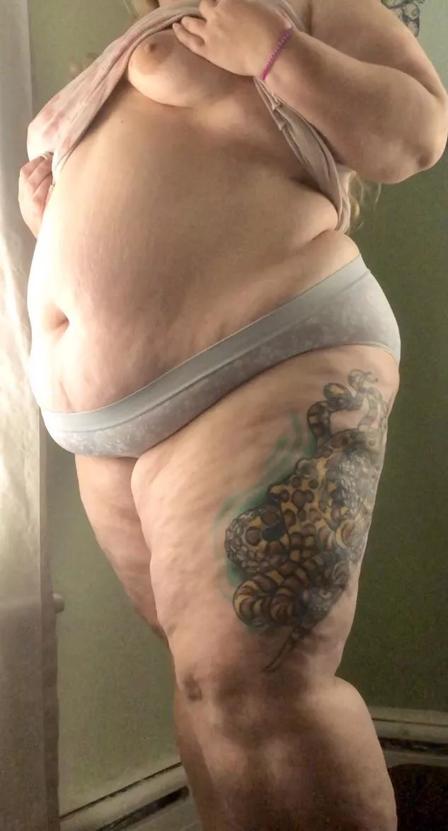 Titties out Tuesday…