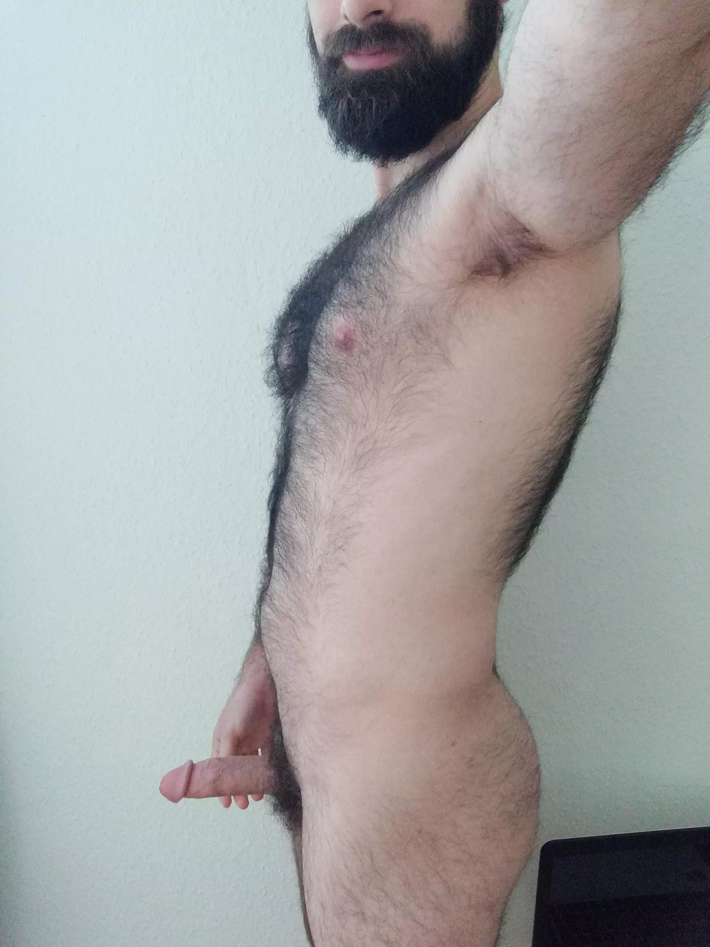 Today from the side, with a bush :)