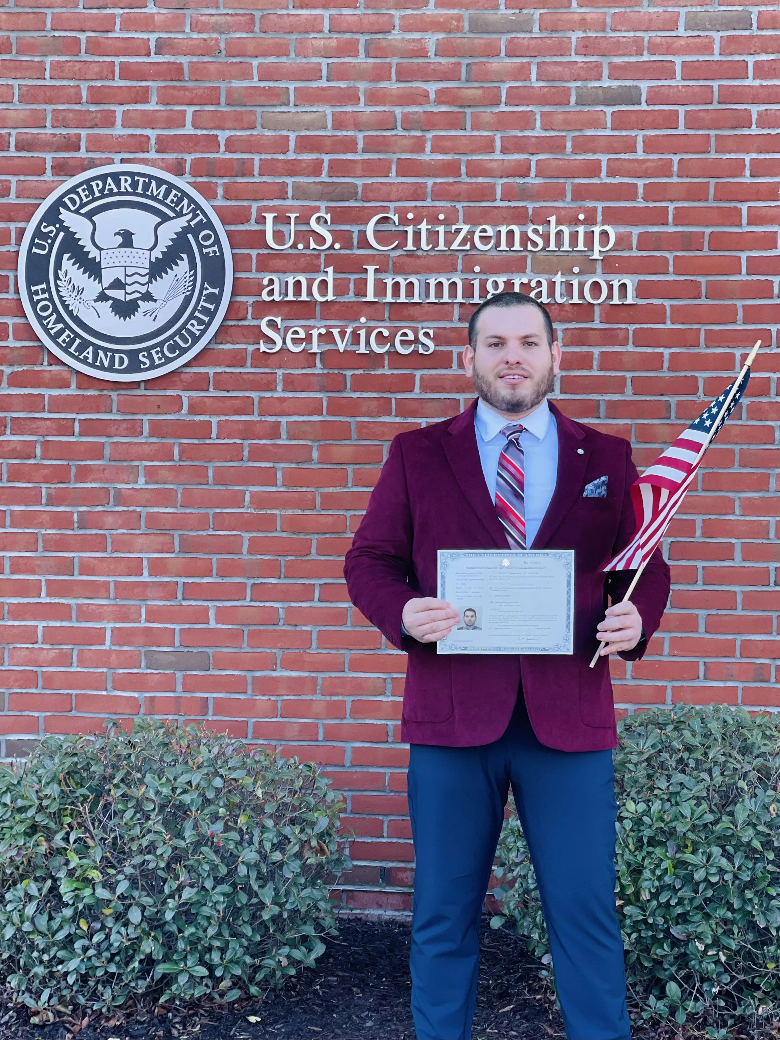 today I became a US citizen