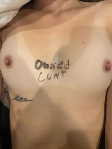 Today I became daddy’s owned whore [F]