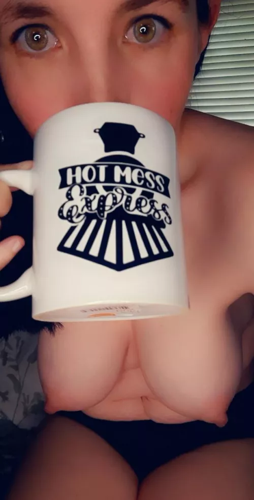 Today's Titty Tuesday proudly brought to you by the Hot Mess Express! May your day be full of boobs and moans ππ