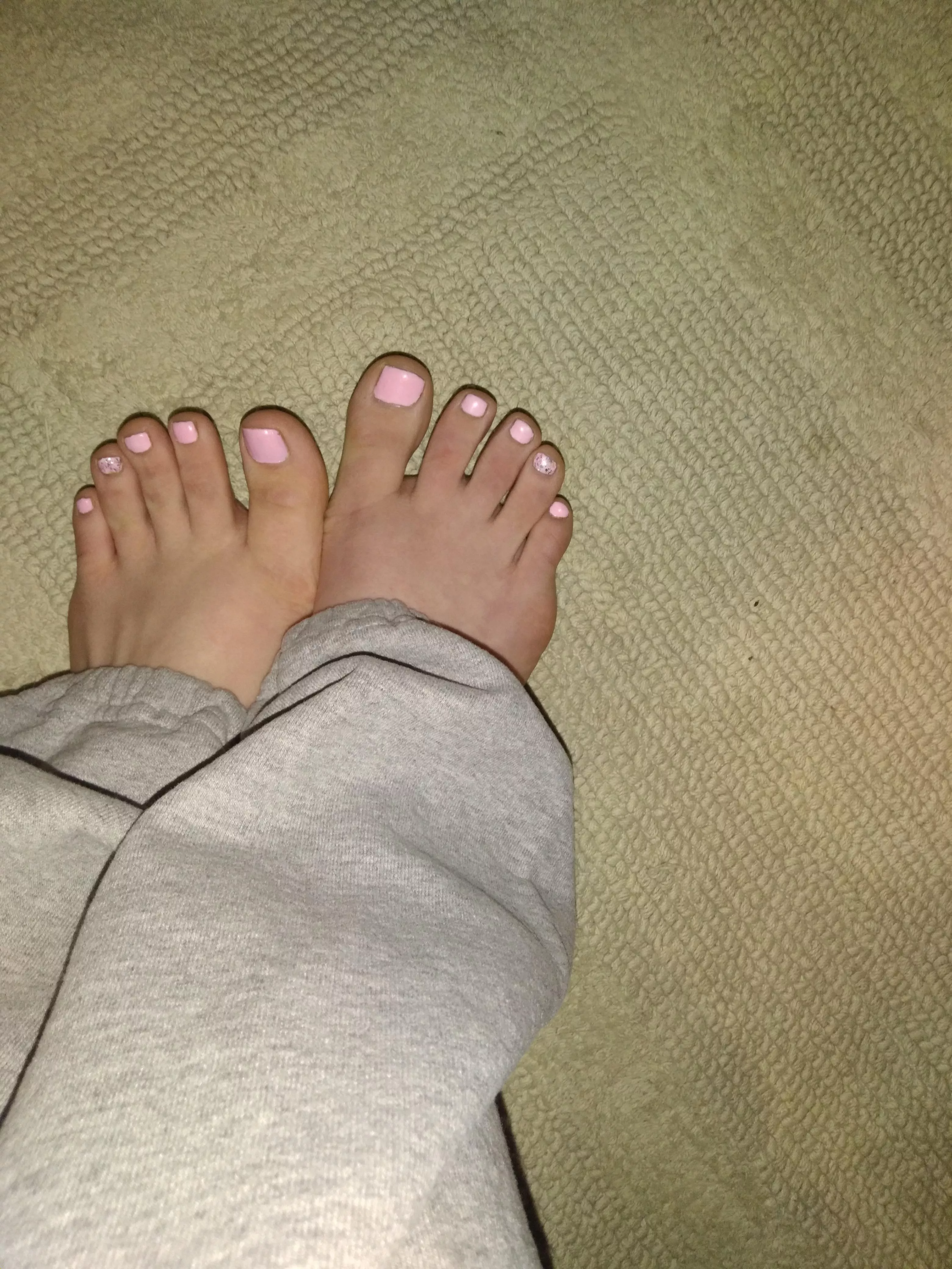 Toes for valentines day