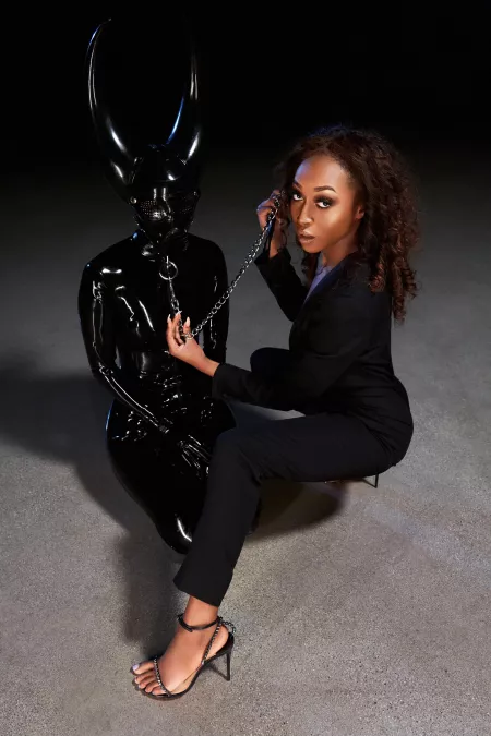 Told her to smile for the camera 🦮