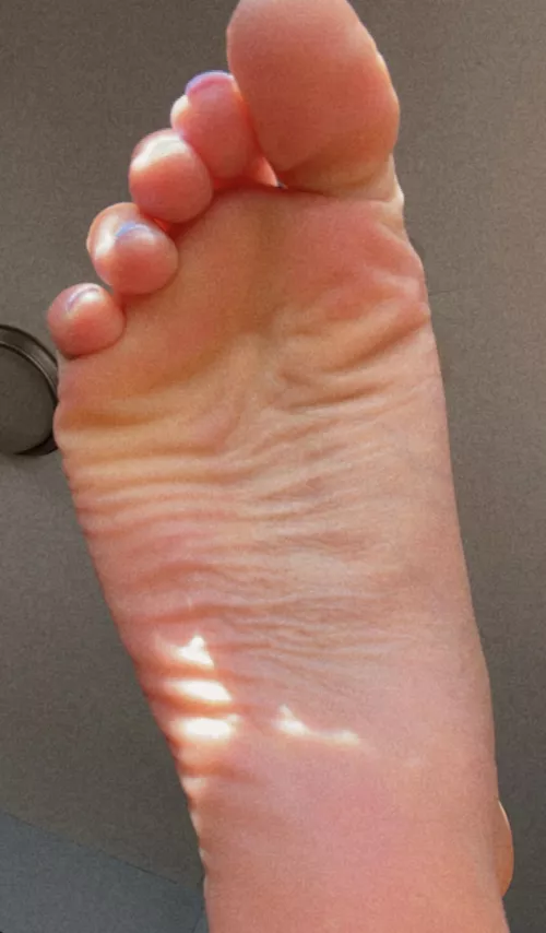 Tongue slides over every bump.