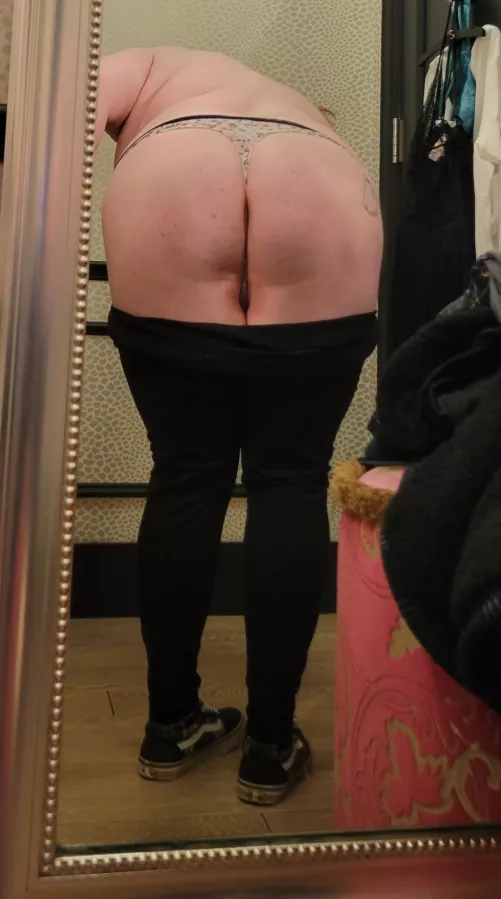 Took a break from trying clothes on! 24(f)