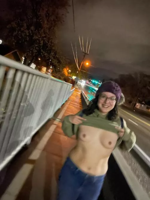 Took a walk over the overpass tonight π