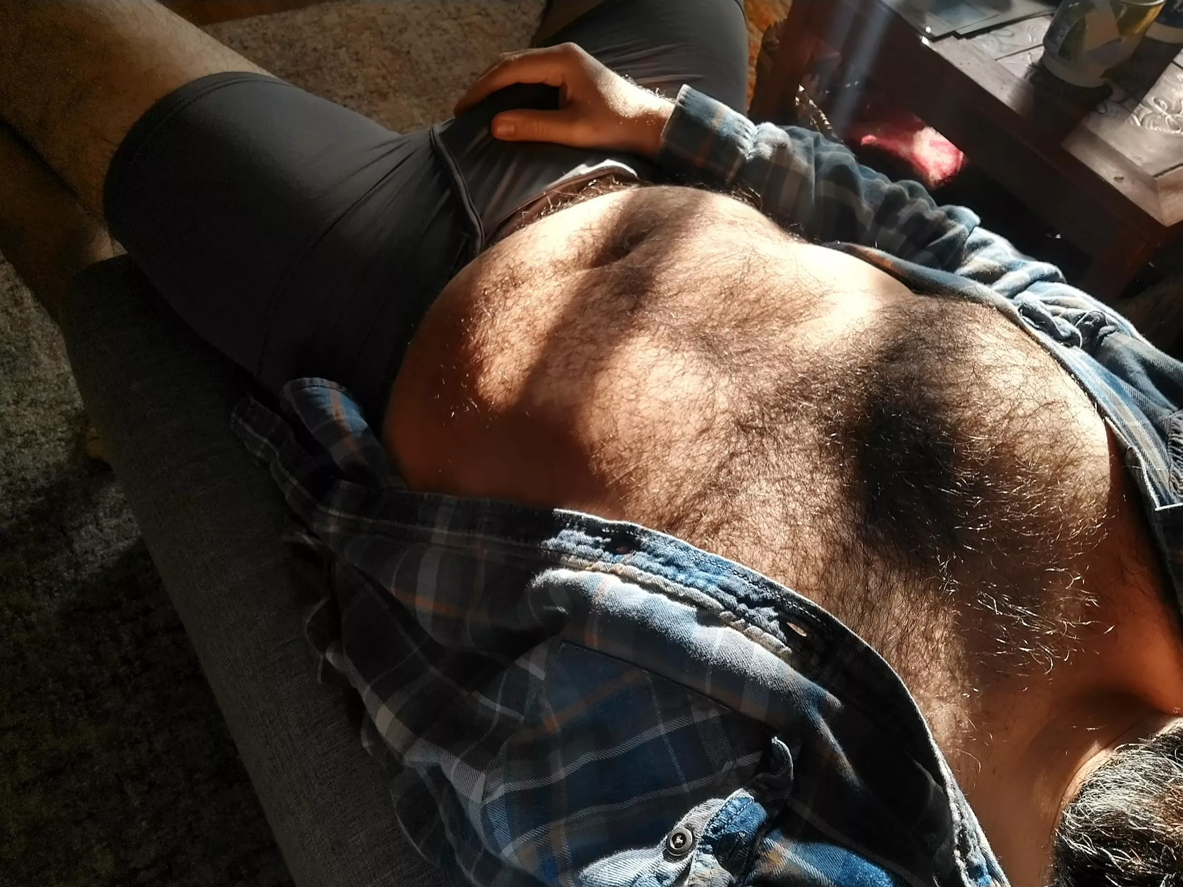 Took my birthday off, starting my morning off right