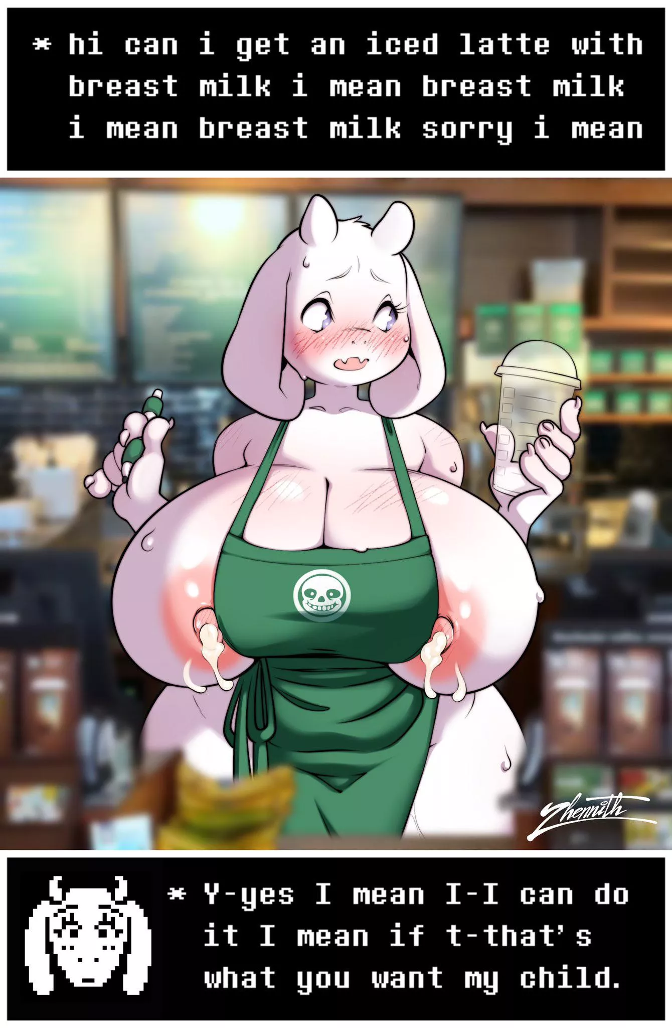 [Toriel] is willing to make the substitution (@zhennith)