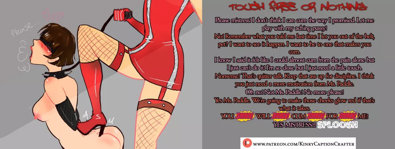 Touch Free or Nothing [lezdom][femdom][BDSM]