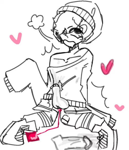 Traps🤤🥛 (art by u/aik0o)