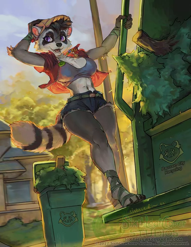 Trash Day (By myself SixthLeafCLover)