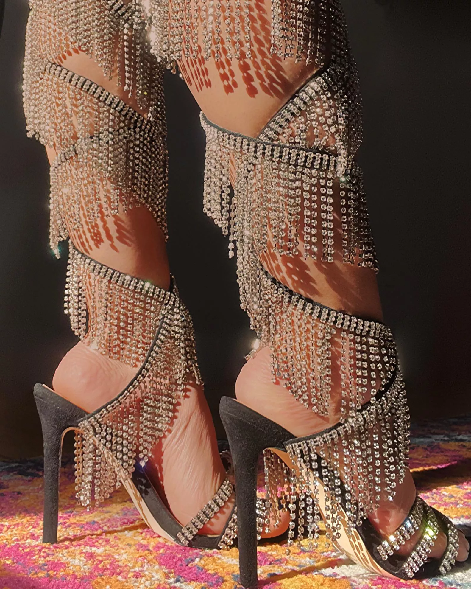 Tricky to get on so you’ll have to help me take them off 🖤