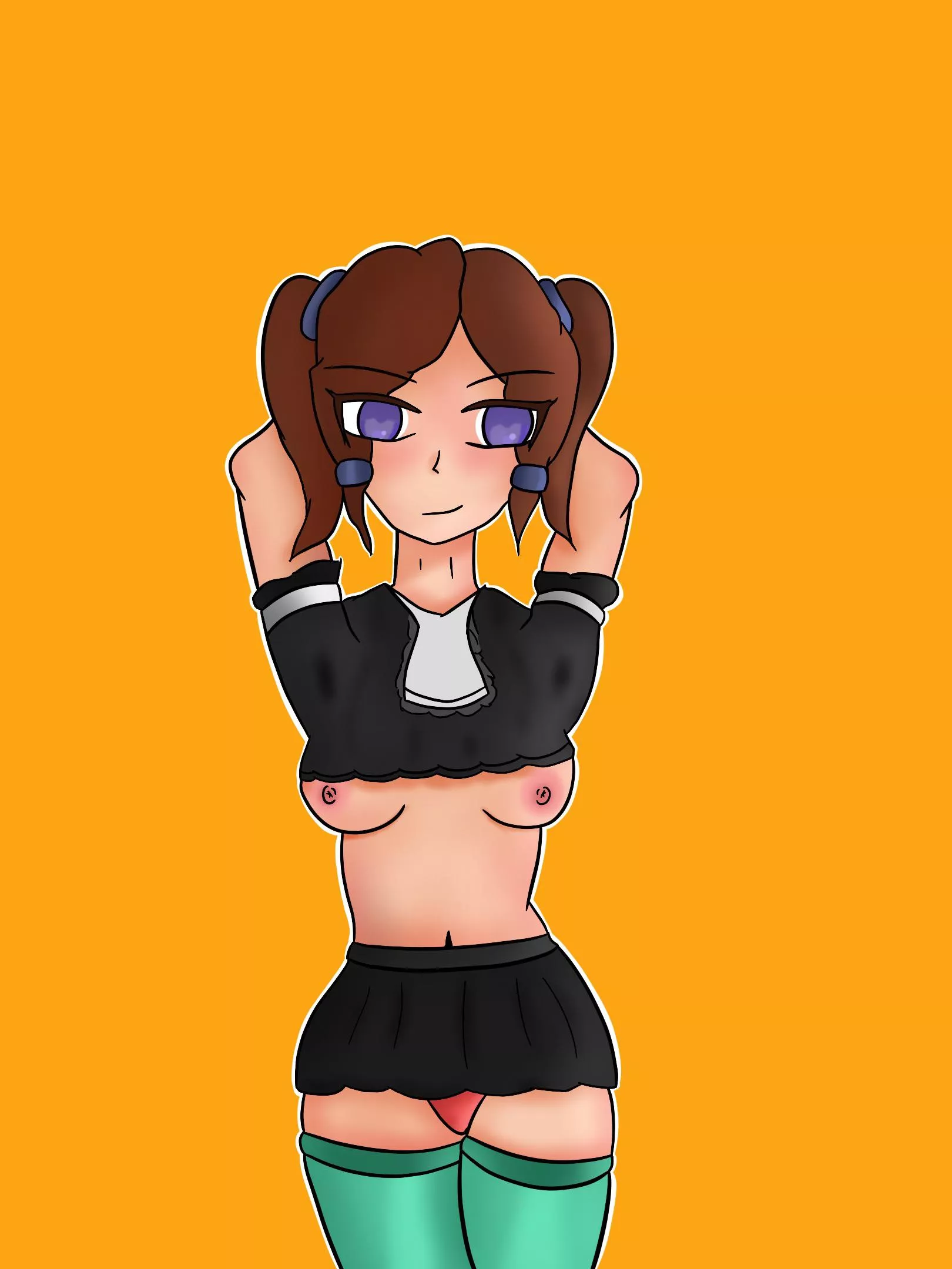 Tried something with the arms. Didn’t work. Studied muscle diagrams while drawing.