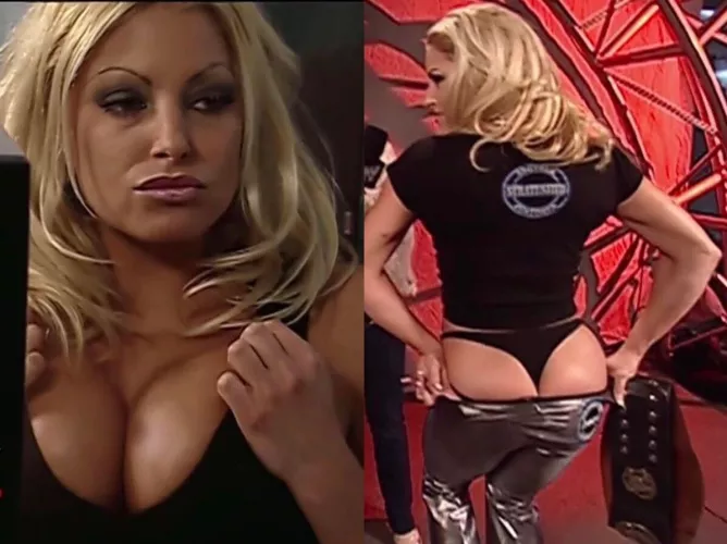 Trish Stratus in the early 2000's