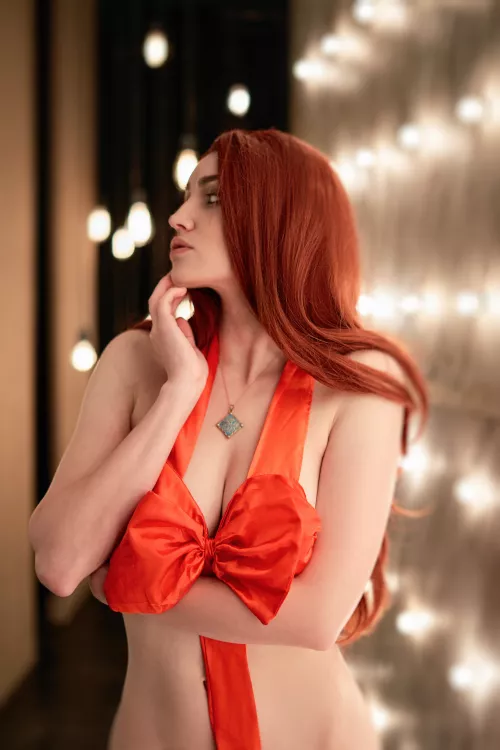 Triss came up with your Christmas gift last minute, hope you're not mad about it