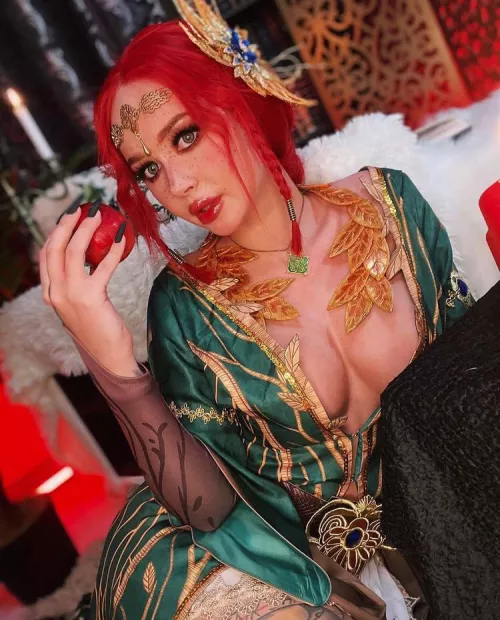 Triss from the Witcher by Purple Bitch