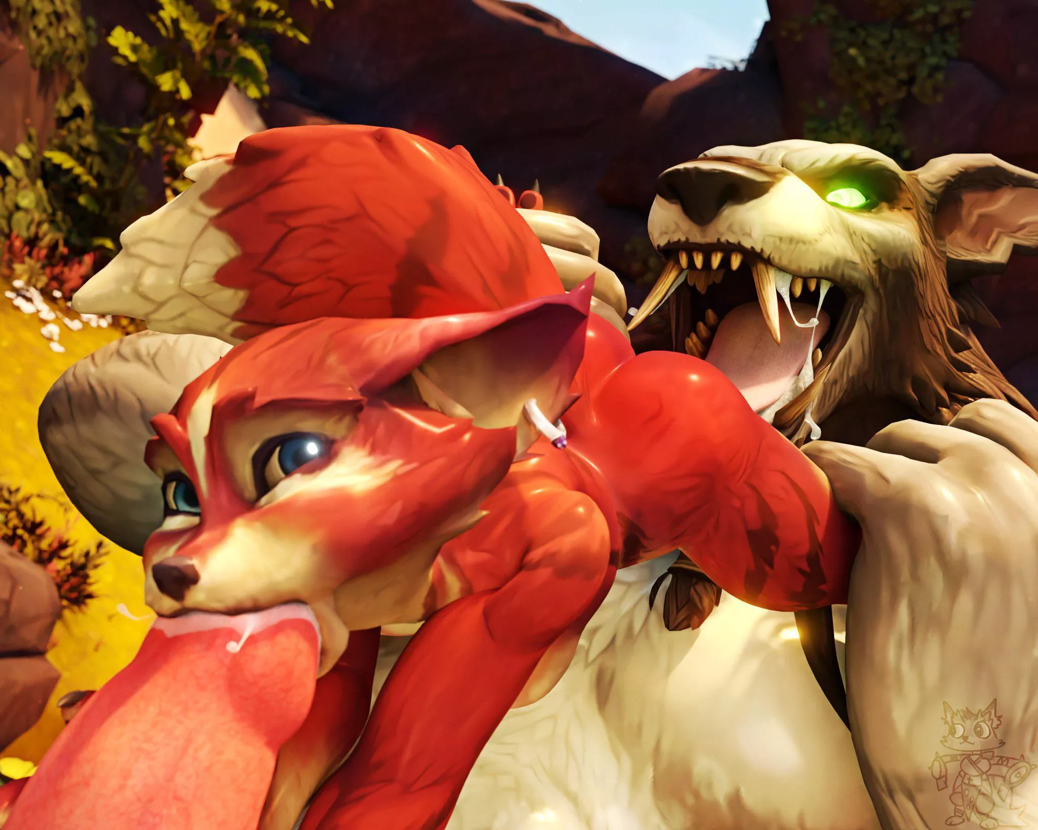 Trouble at the oasis (GlatoriaNSFW)