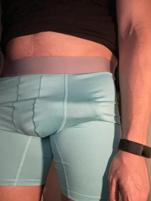 Trying on a new pair