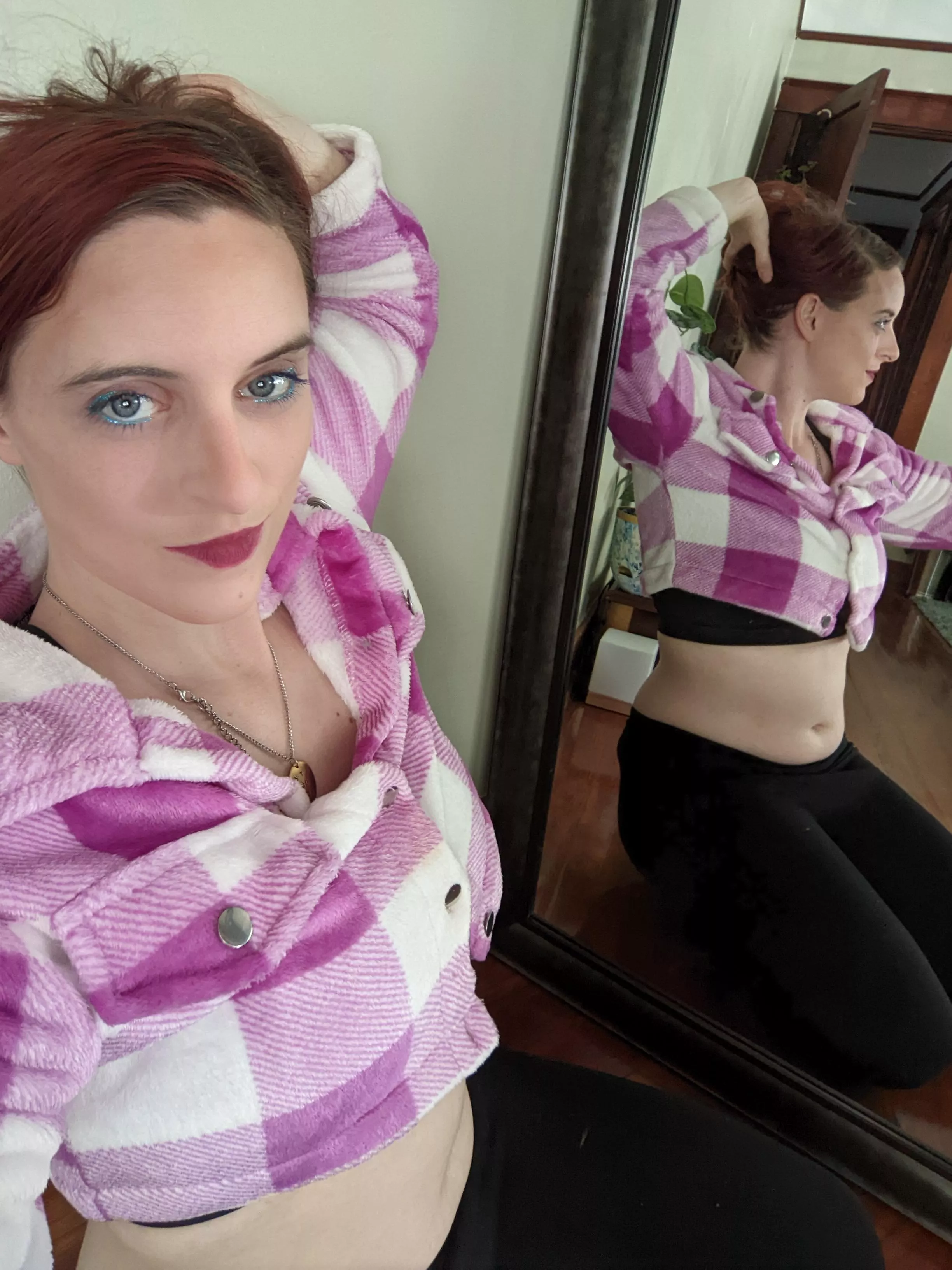 Trying out a new look. Tell me what you think