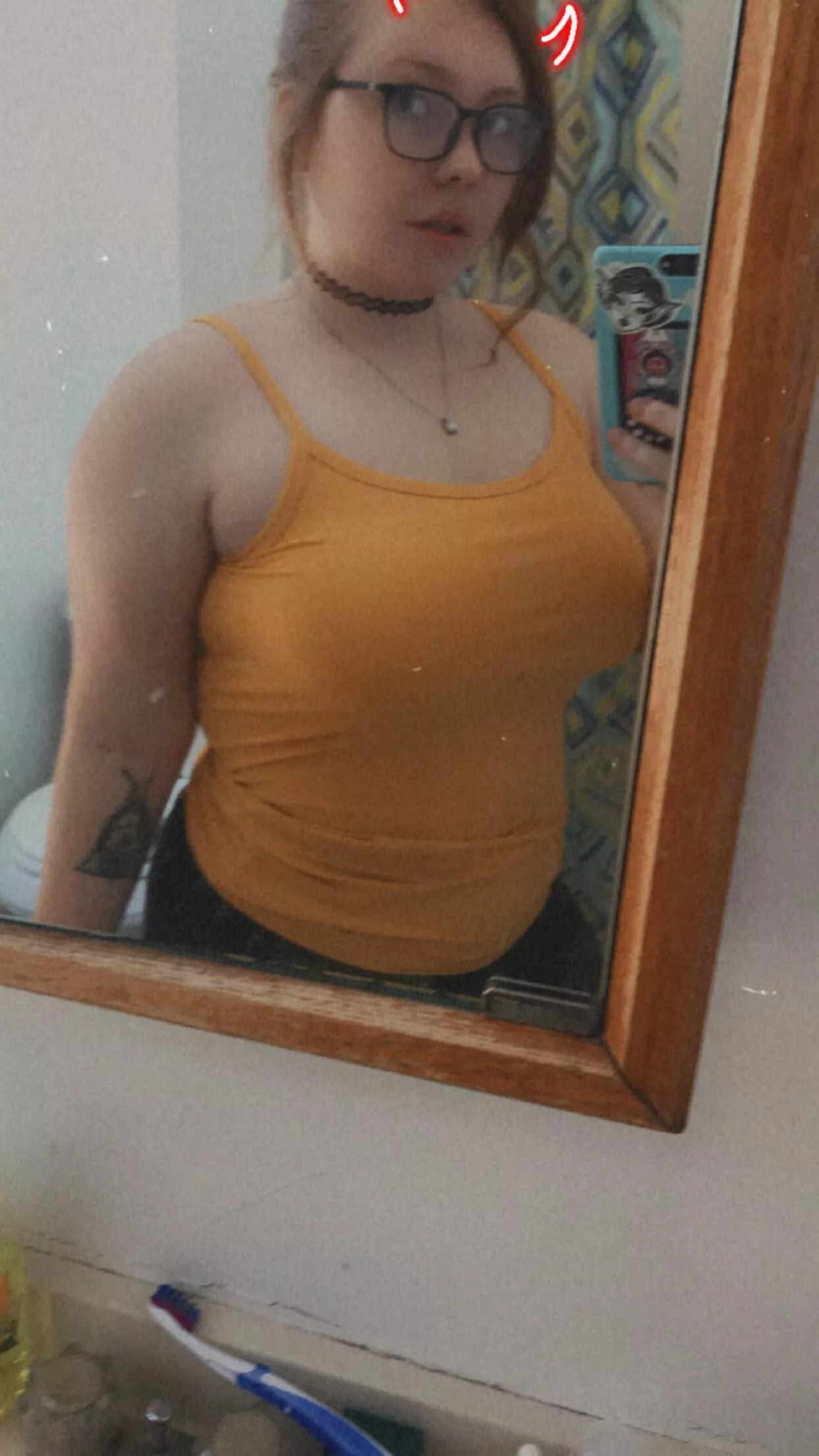 Trying out different colors. What do you think of my glasses? Trying out different colors. What do you think of my glasses?