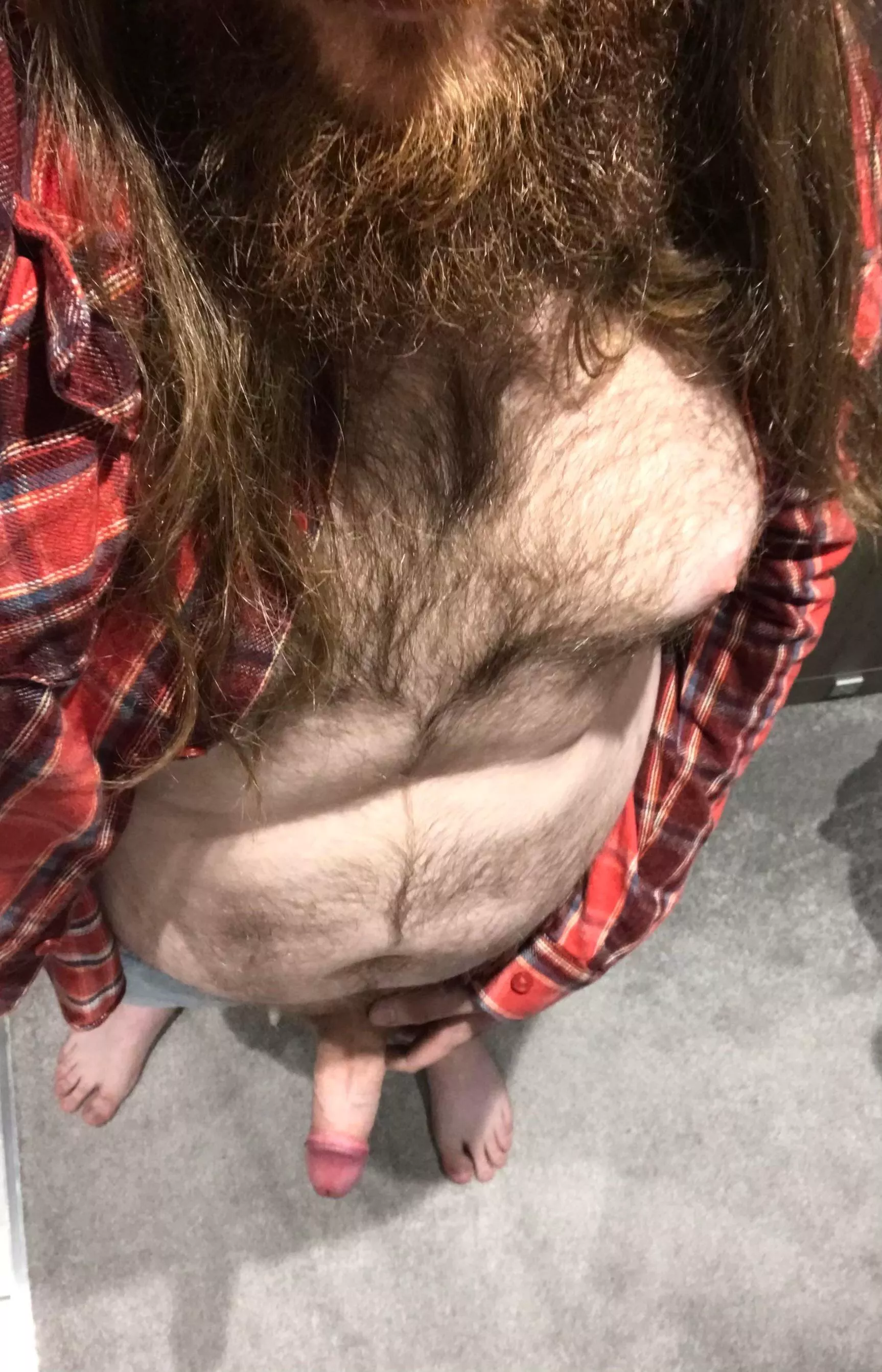 Trying out some different angles, hope you don’t mind a little bit of tummy with your beards and boners Trying out some different angles, hope you don’t mind a little bit of tummy with your beards and boners