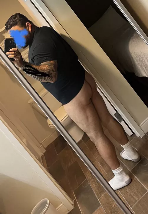 Trying to get ready. 😝