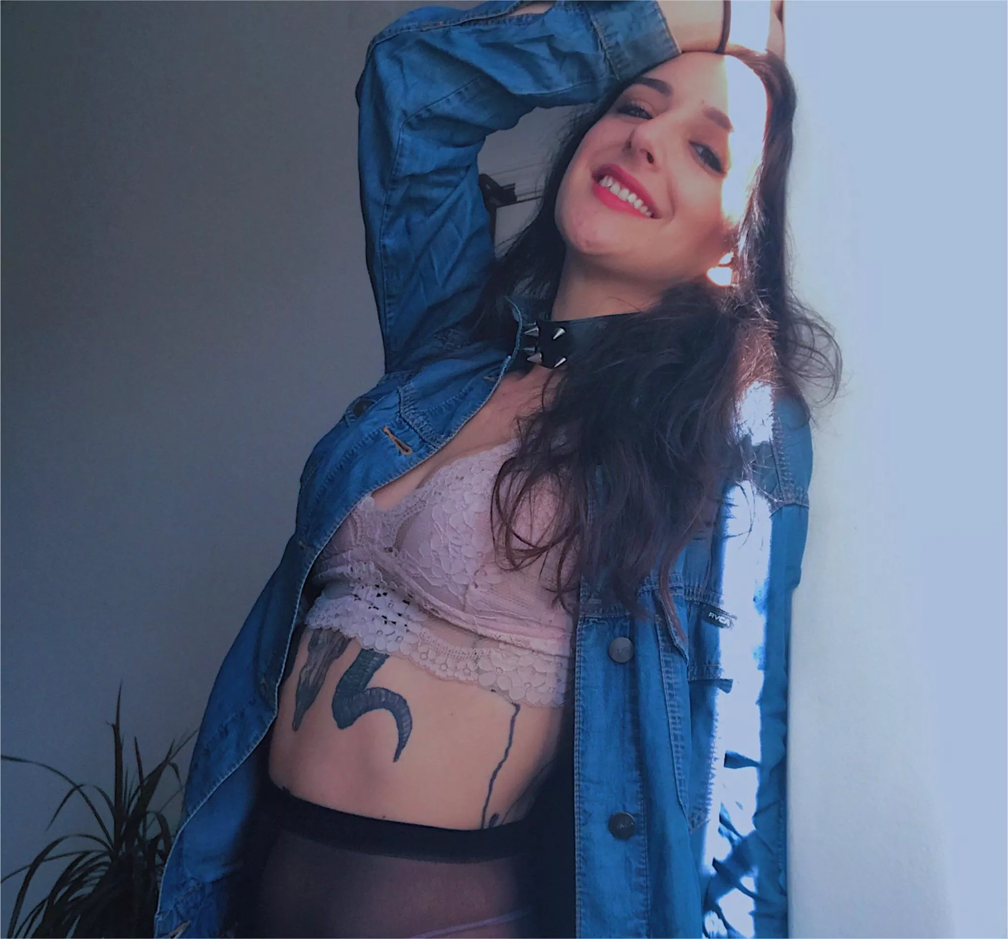 Trying to pose like baddie