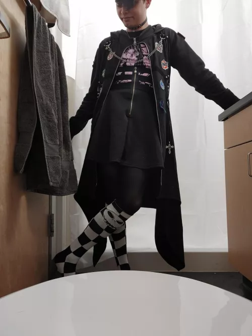 T,this is my fist day out like this, I'm honestly terrified