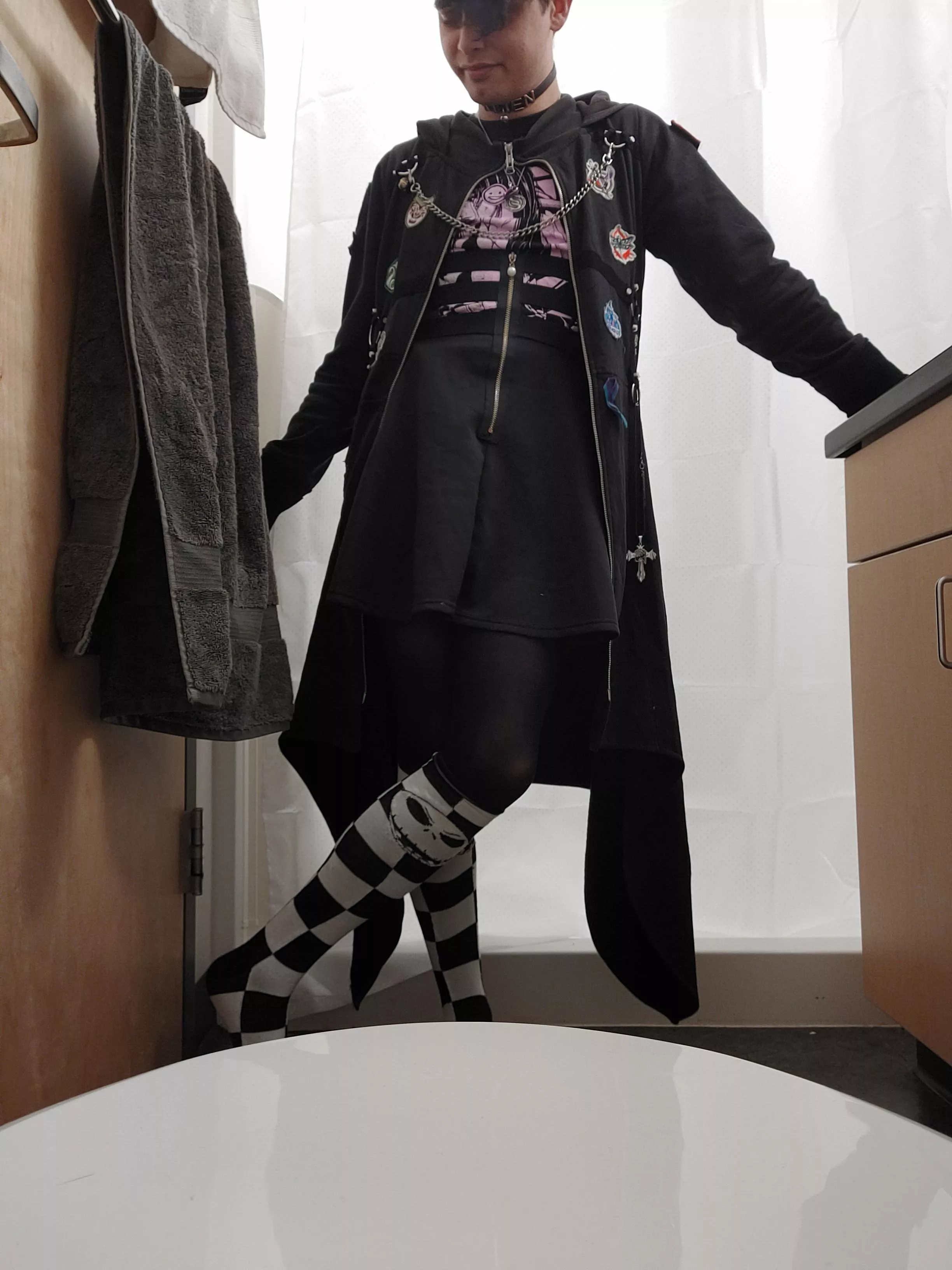 T,this is my fist day out like this, I'm honestly terrified