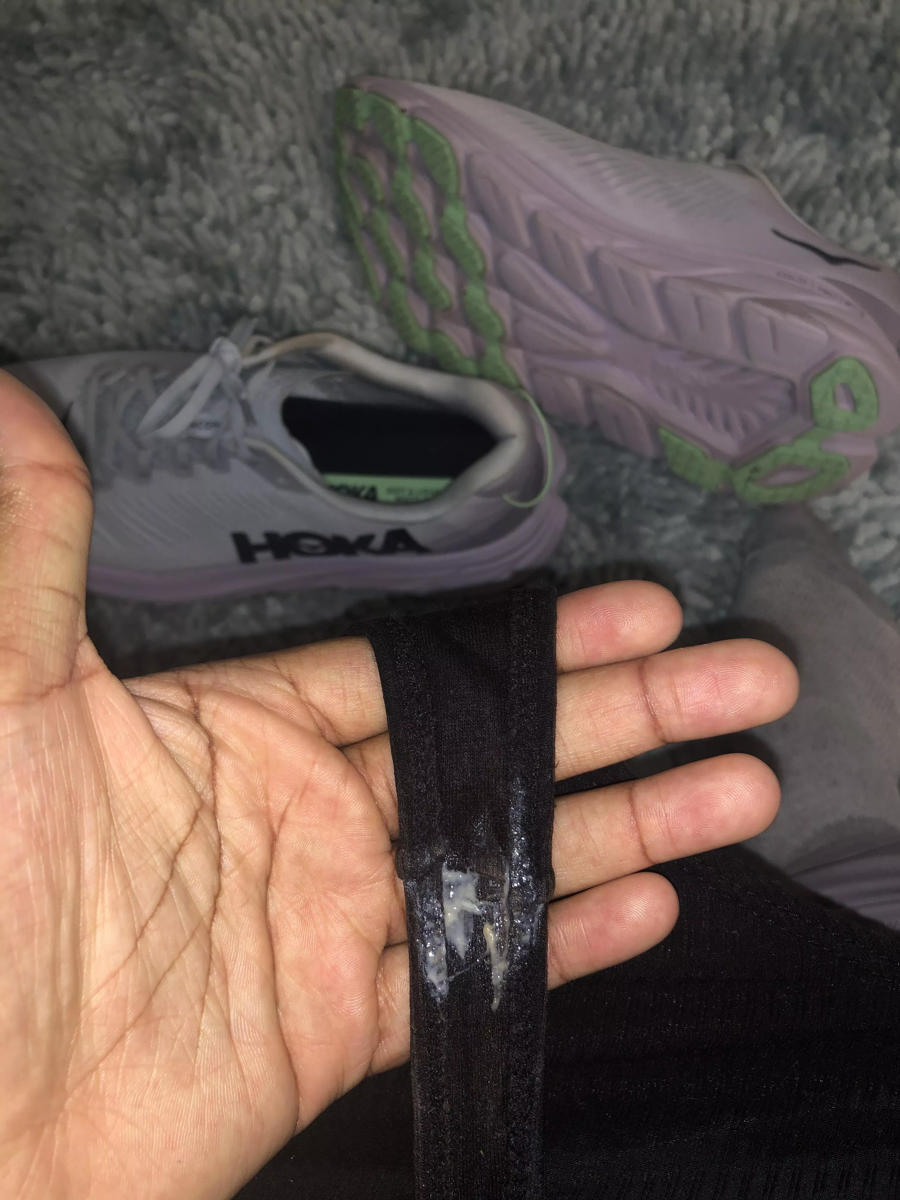 ‘twas a sweaty (& creamy) morning run💦