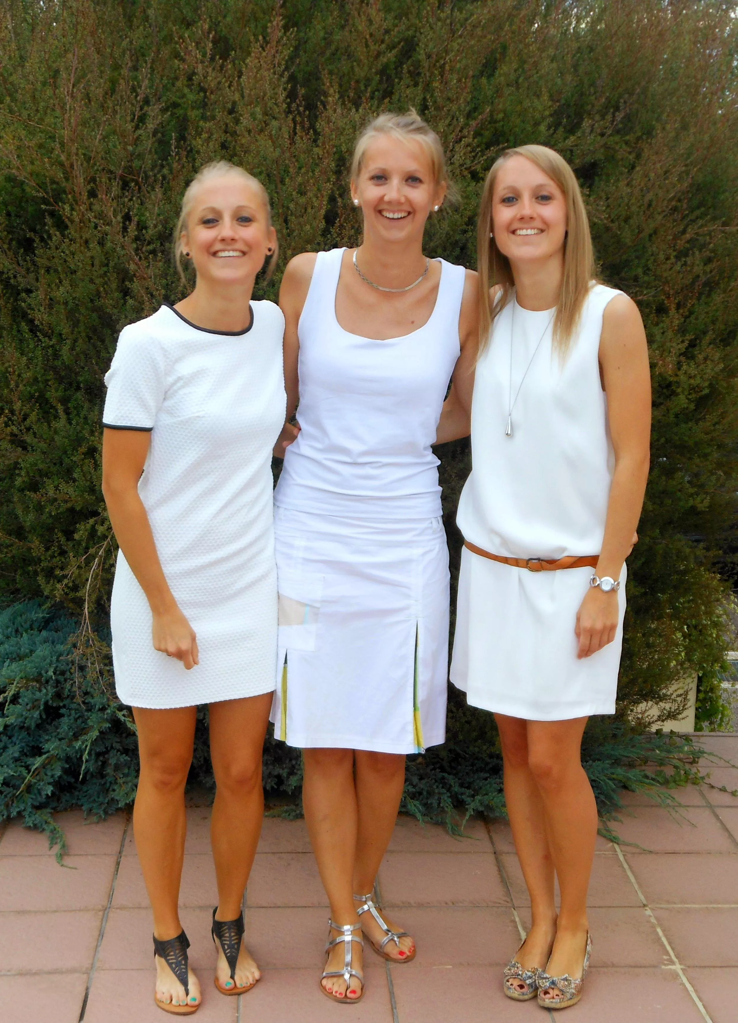 Twin sandwich for white party