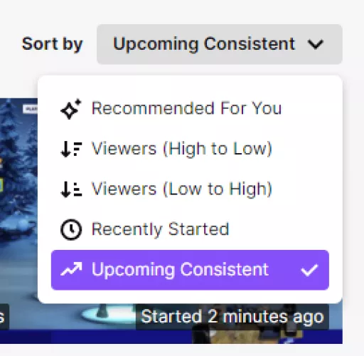 Twitch should introduce more novel algorithms to Browse to make smaller streamers more discoverable. E.g.: an Upcoming Consistent sorting, which would prioritize streamers with small view count, but consistent streaming schedule. What do you think?