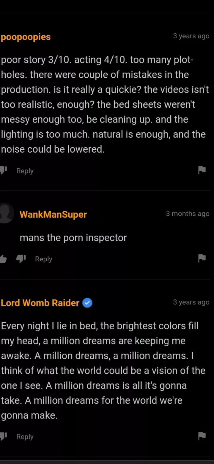 Two comments one post