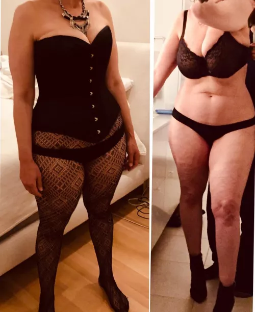 Two views of my slut wife. What do you think? [image]