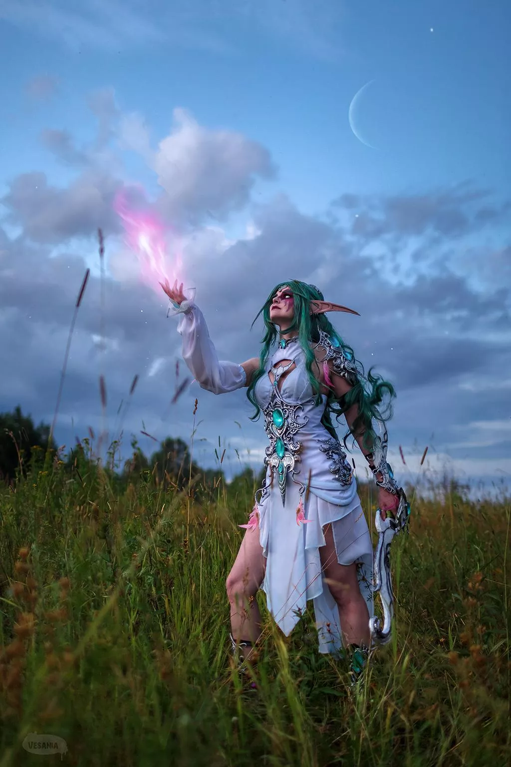 Tyrande Whisperwind (World of Warcraft) Photo: VESANIA Model: Fox_Magrra