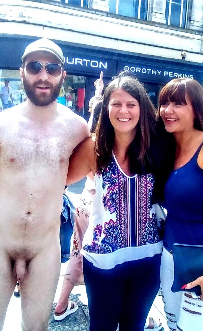 UK high street. What's left of them. Gotta bring the shoppers in somehow!