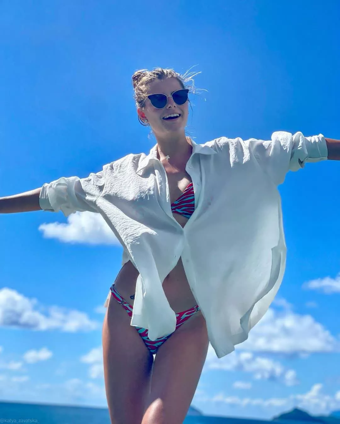 Ukrainian tennis player Katarina Zavatska