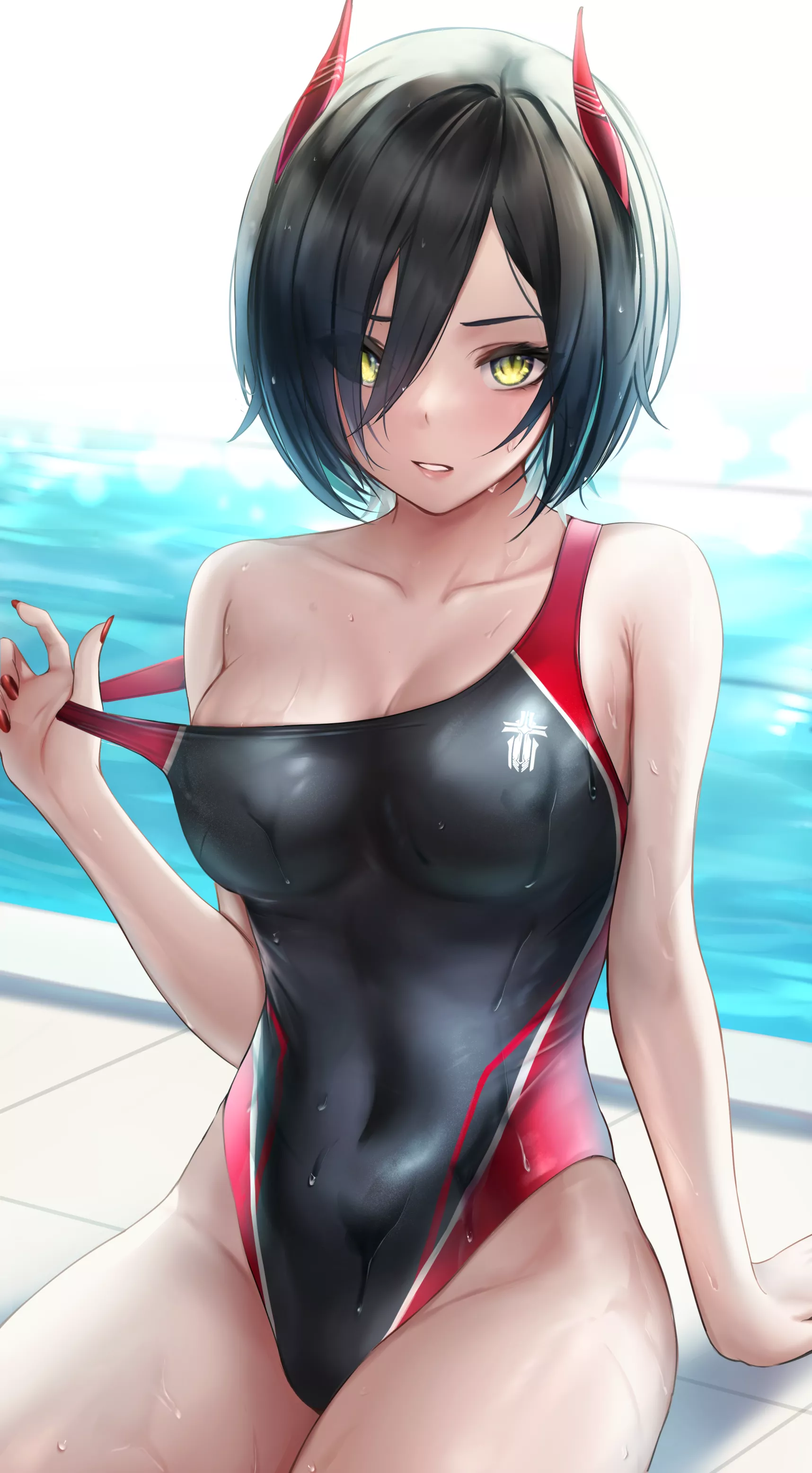 Ulrich Von Hutten Competition Swimsuit (Moshi Imo) [Azur Lane]