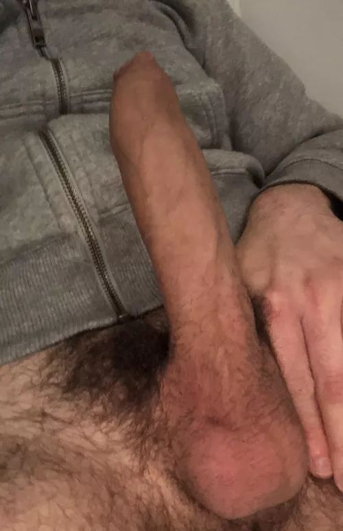 Uncut dad cock