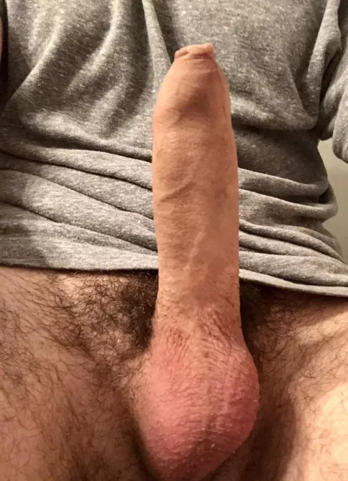 Uncut dad cock